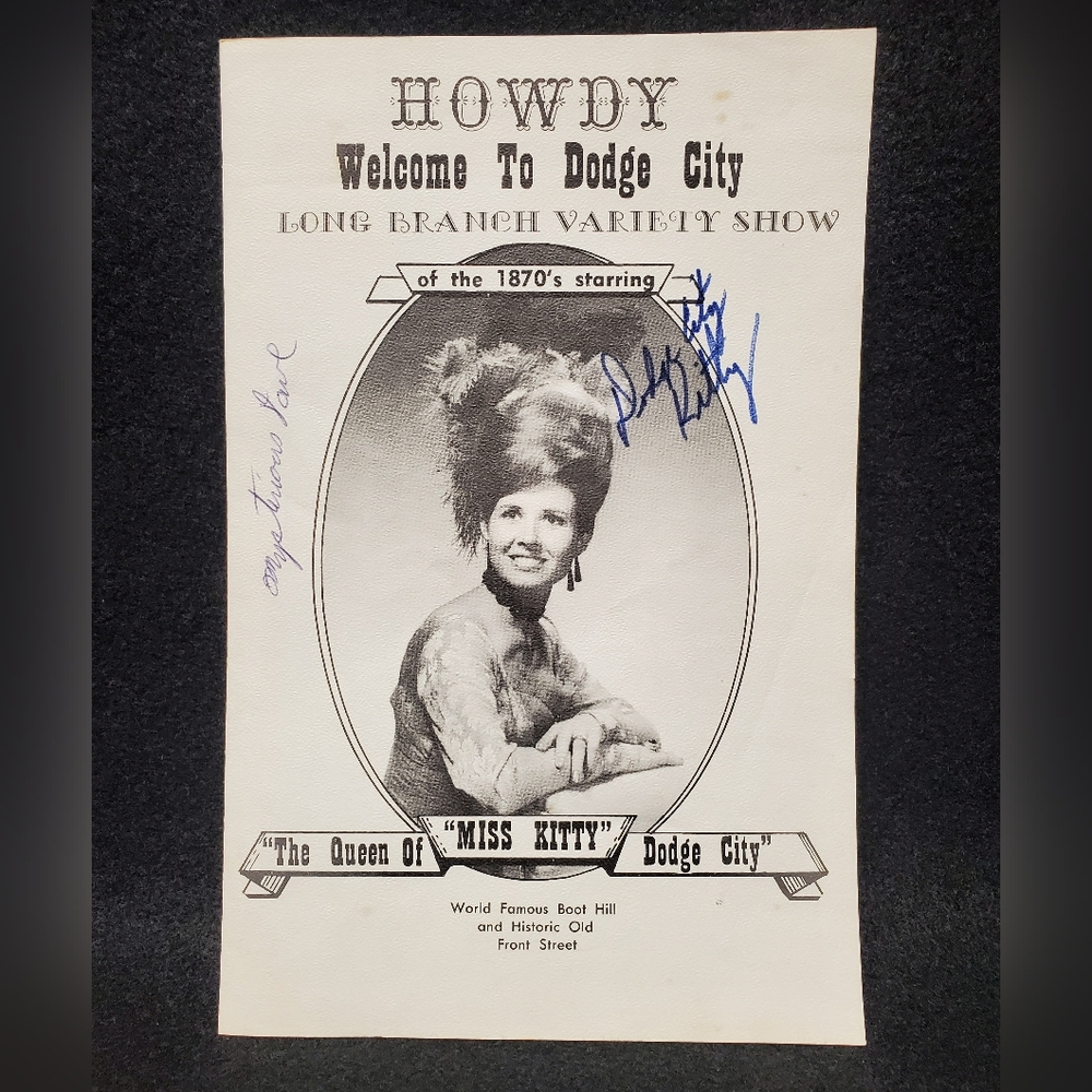 Vintage World Famous Dodge City / Boot Hill Program & Ticket